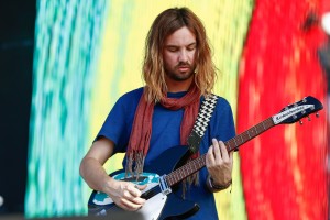 CHICAGO - AUG 01: Kevin Parker of Tame Impala performs at 2015 Lollapalooza  at Grant Park on August 1, 2015 in Chicago, Illinois  (Photo by Michael Hickey/Getty Images)